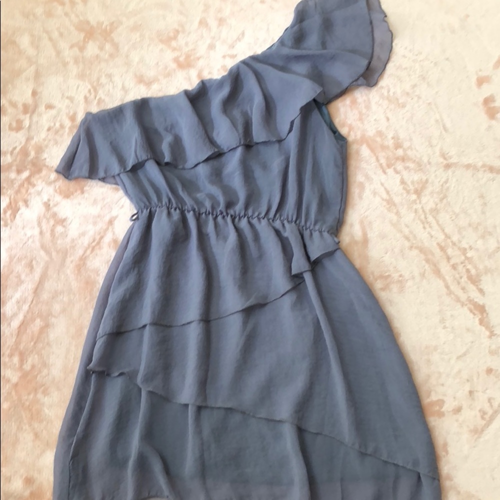 Grey Misope mini dress